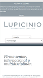 Mobile Screenshot of lupicinio.com